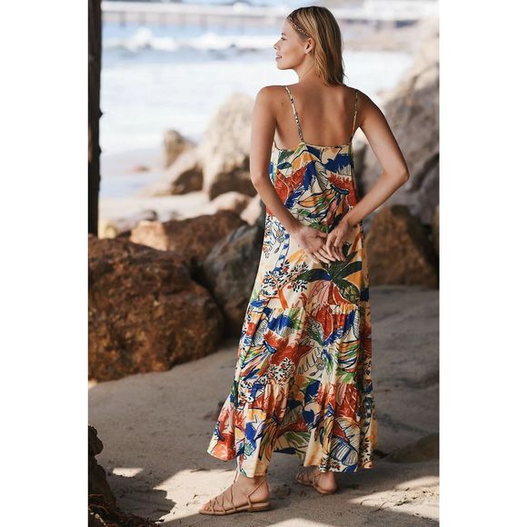 New Anthropologie Farm Rio Cover-Up Size Small - Picture 4 of 8